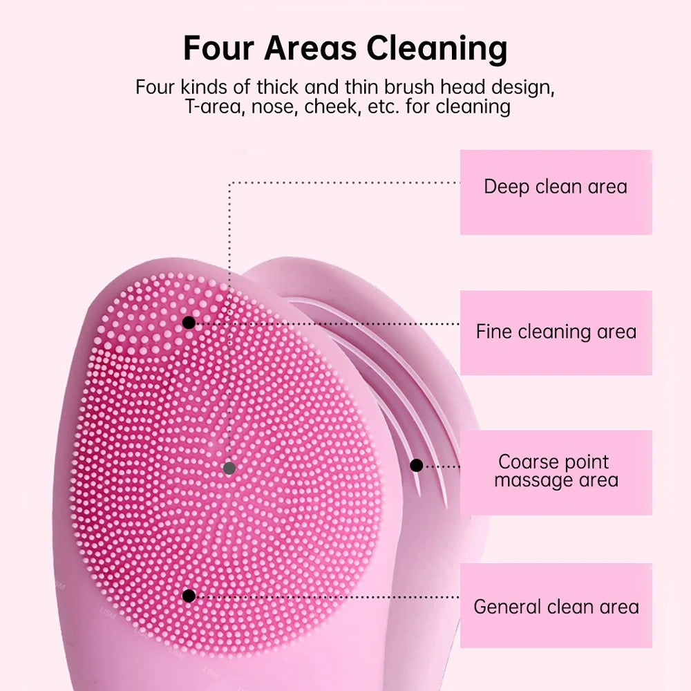 Ultrasonic Silicone Face Cleanser